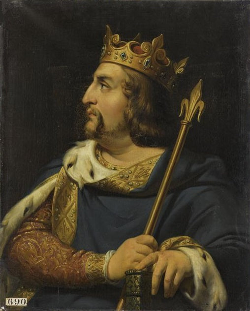 Louis VI, dit le Gros, roi de France (1078-1137) - Merry-Joseph Blondel