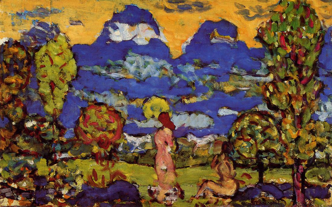 Montagnes Bleues - Maurice Prendergast