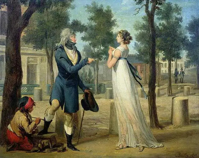 Point de Convention - Louis-Léopold Boilly