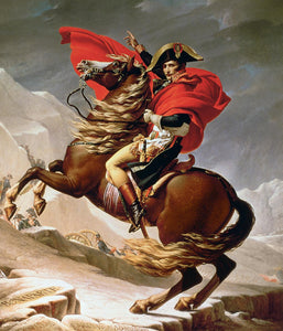 Bonaparte franchissant le Grand-Saint-Bernard - Jacques-Louis David