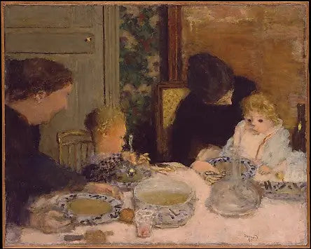 Le Repas des enfants - Pierre Bonnard