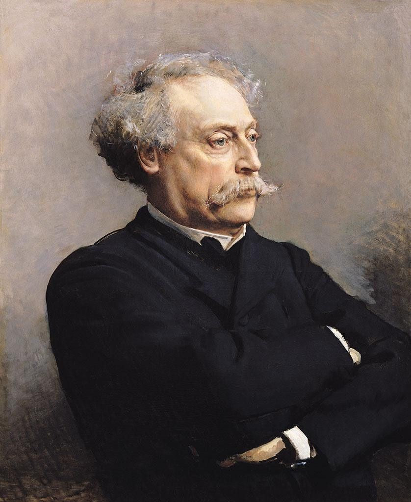 Portrait d'Alexandre Dumas fils - Léon Bonnat