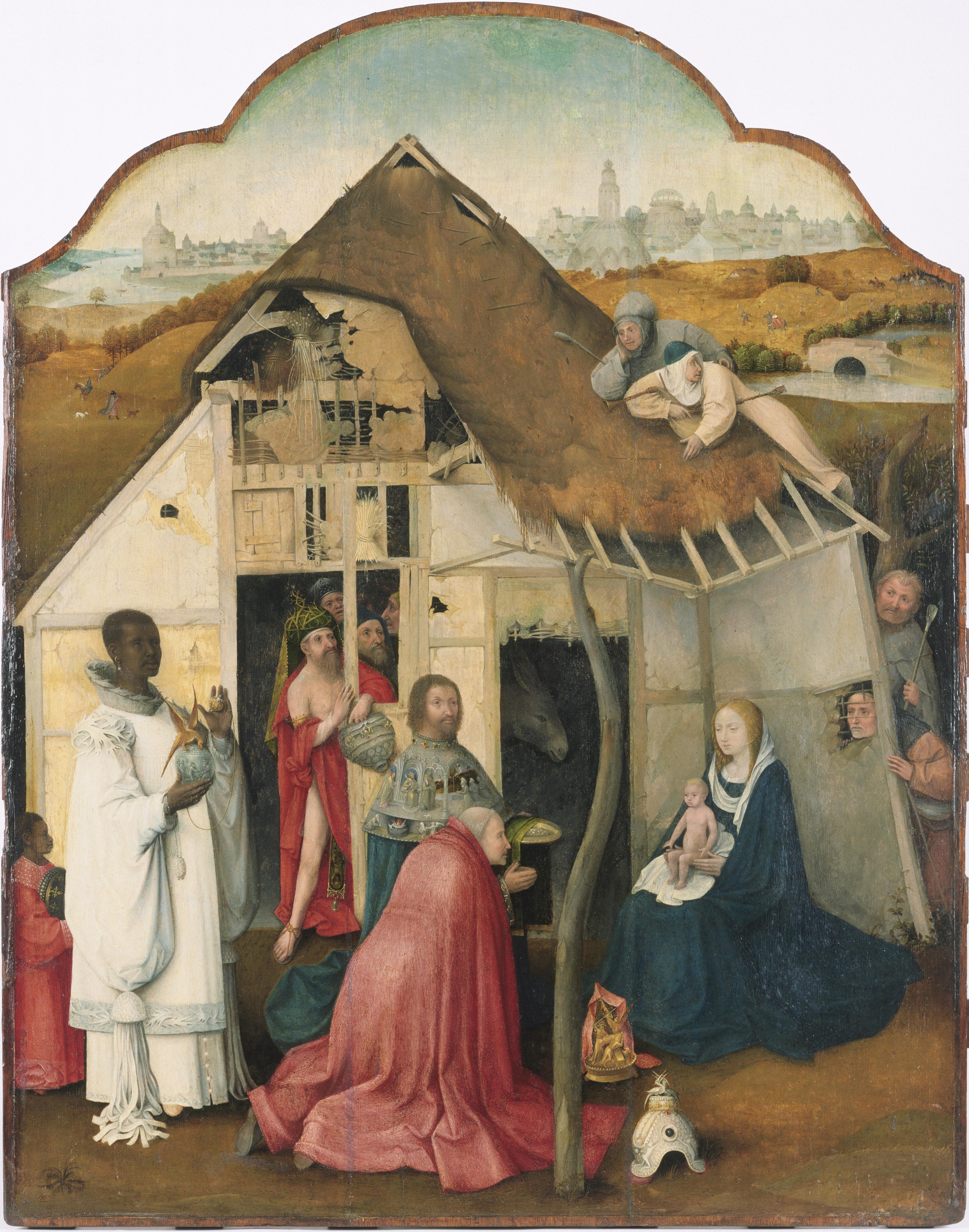 L'Adoration des mages - Hieronymus Bosch