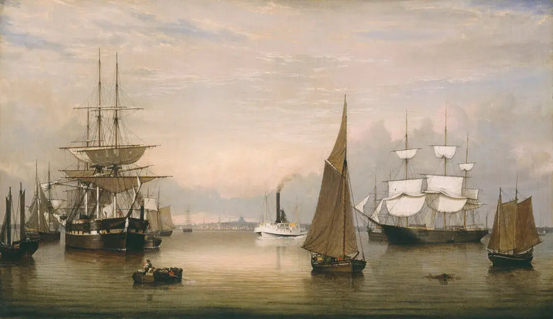 Port de Boston (1856) - Fitz Henry Lane