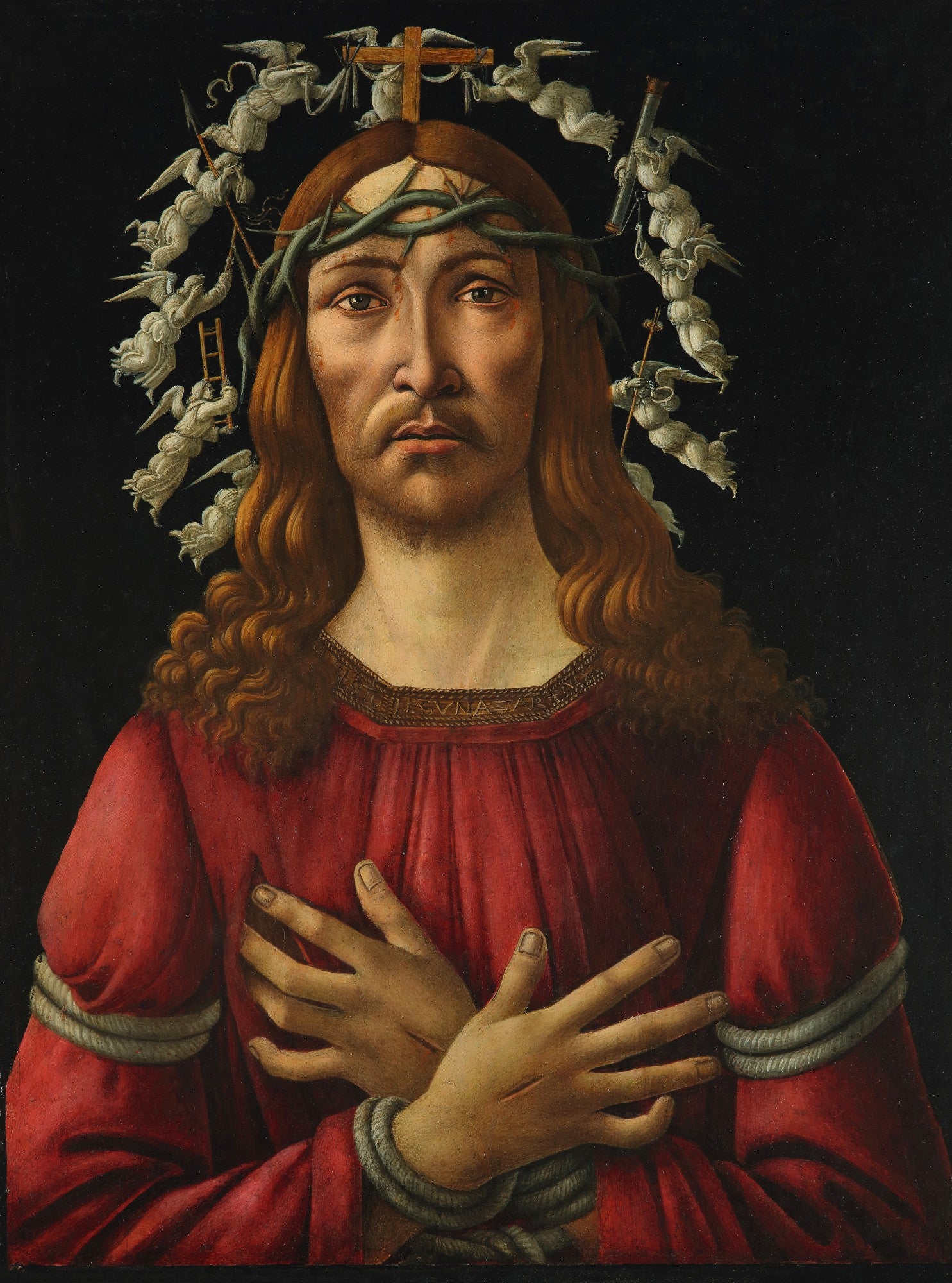 Le Christ en tant qu'homme de douleurs - Sandro Botticelli