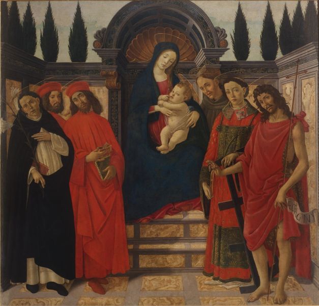 retable du Trebbio - Sandro Botticelli