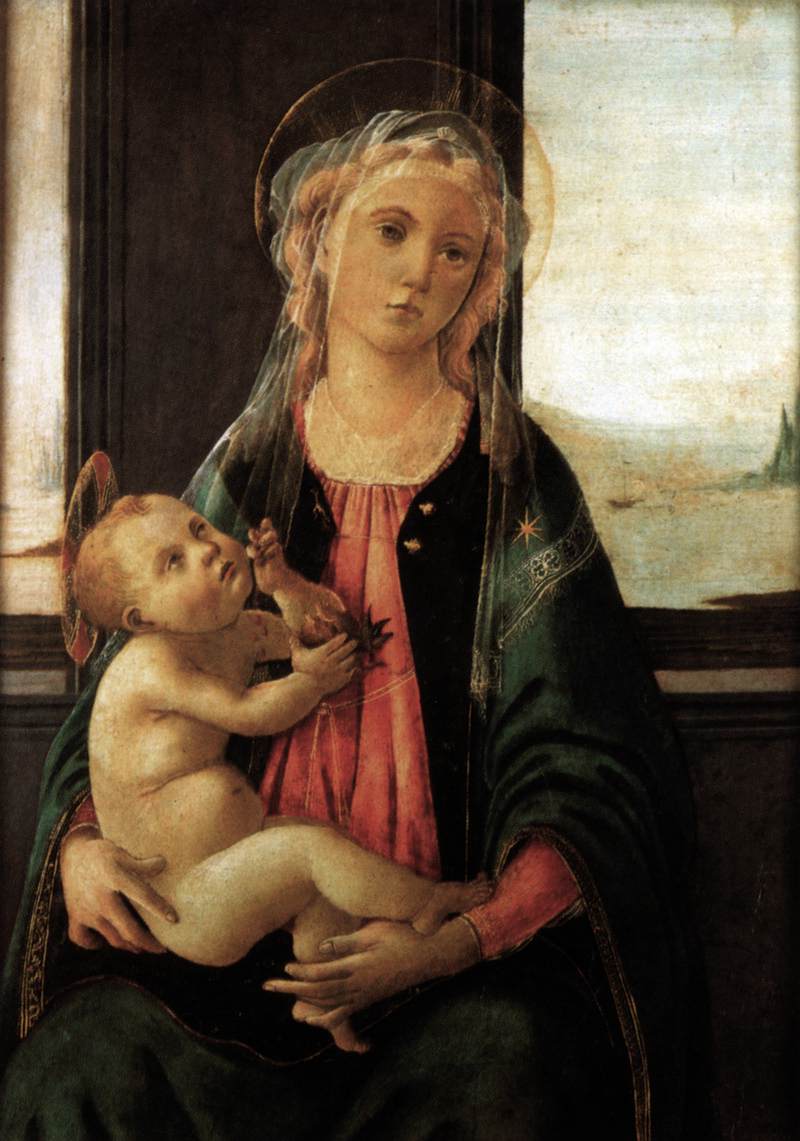 La Madone de la mer - Sandro Botticelli