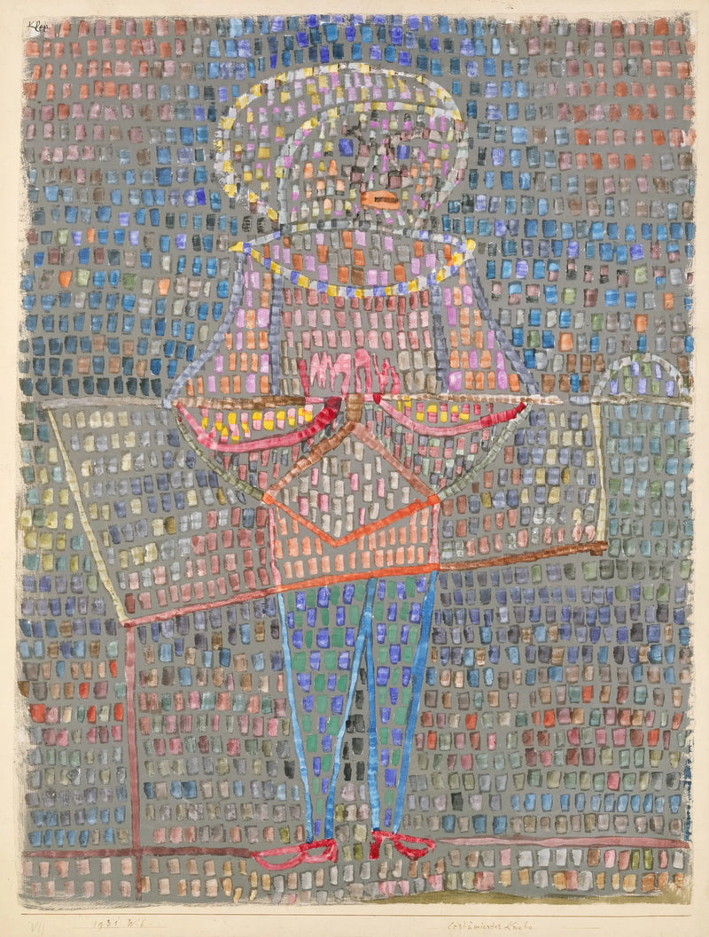 Garçon déguisé - Paul Klee