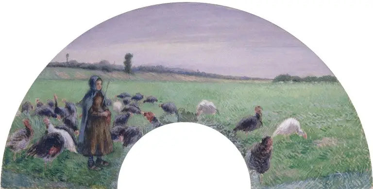 La Dindonnière - Camille Pissarro
