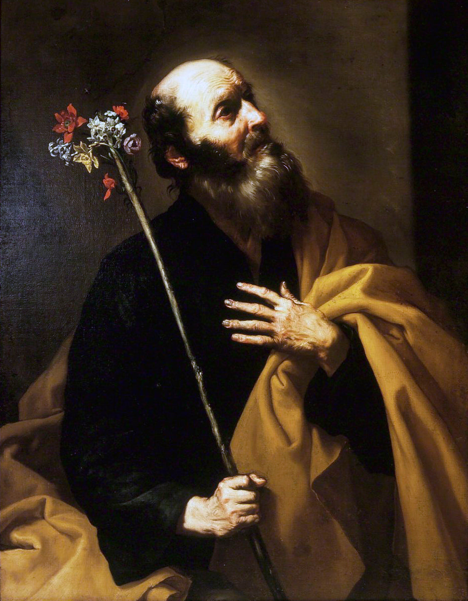 Saint Joseph avec la verge fleurie - Jusepe de Ribera
