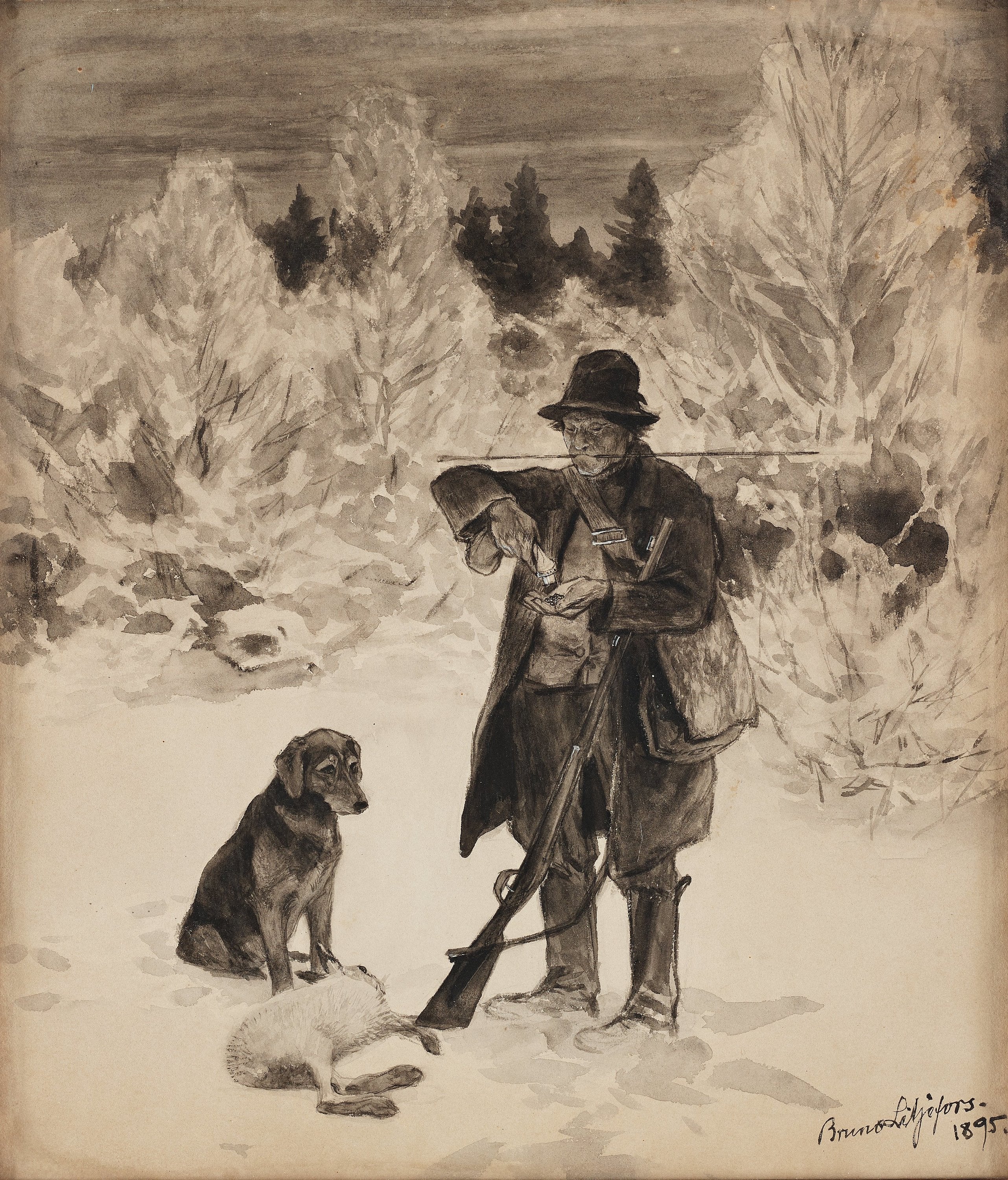 L'aubergiste - Bruno Liljefors