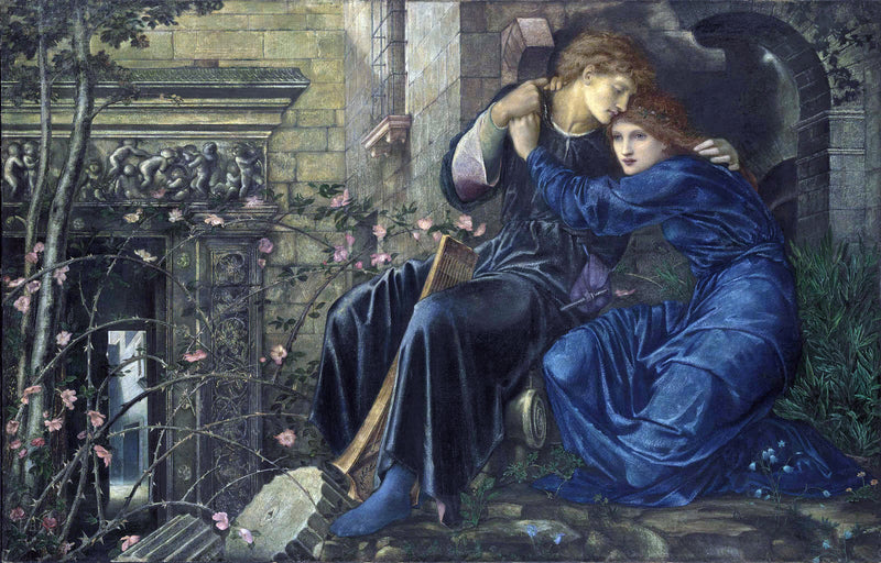 L'amour parmi les ruines - Edward Burne-Jones