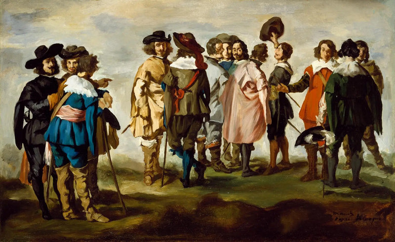 Les Petits Cavaliers - Édouard Manet