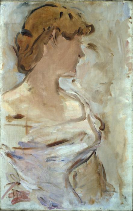 Reproduction du tableau « Au Bal - Marguerite de Conflans en toilette de bal - Édouard Manet » par Alpha Reproduction en peinture à l’huile