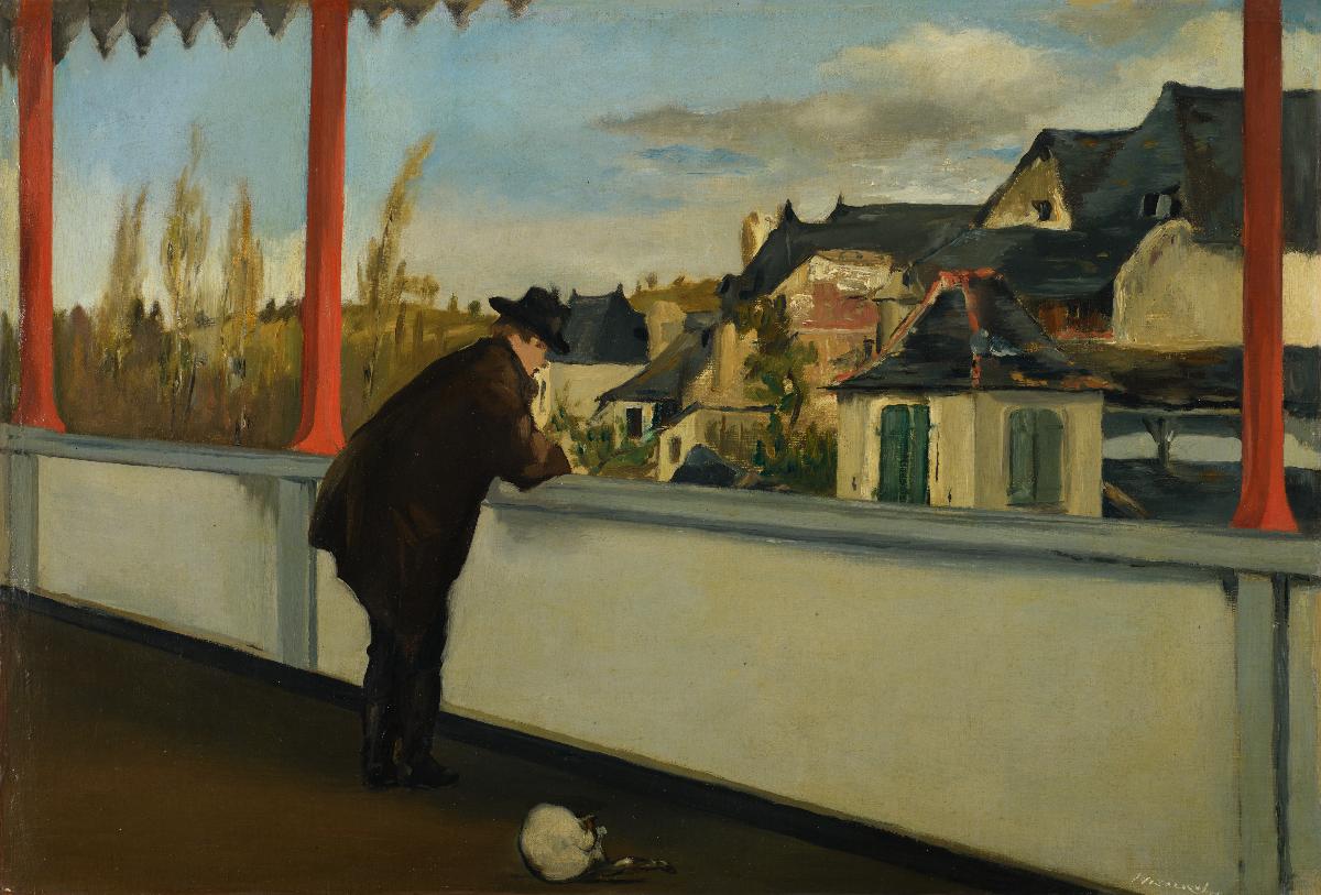 Reproduction du tableau « Oloron-Sainte-Marie - Édouard Manet » par Alpha Reproduction en peinture à l’huile