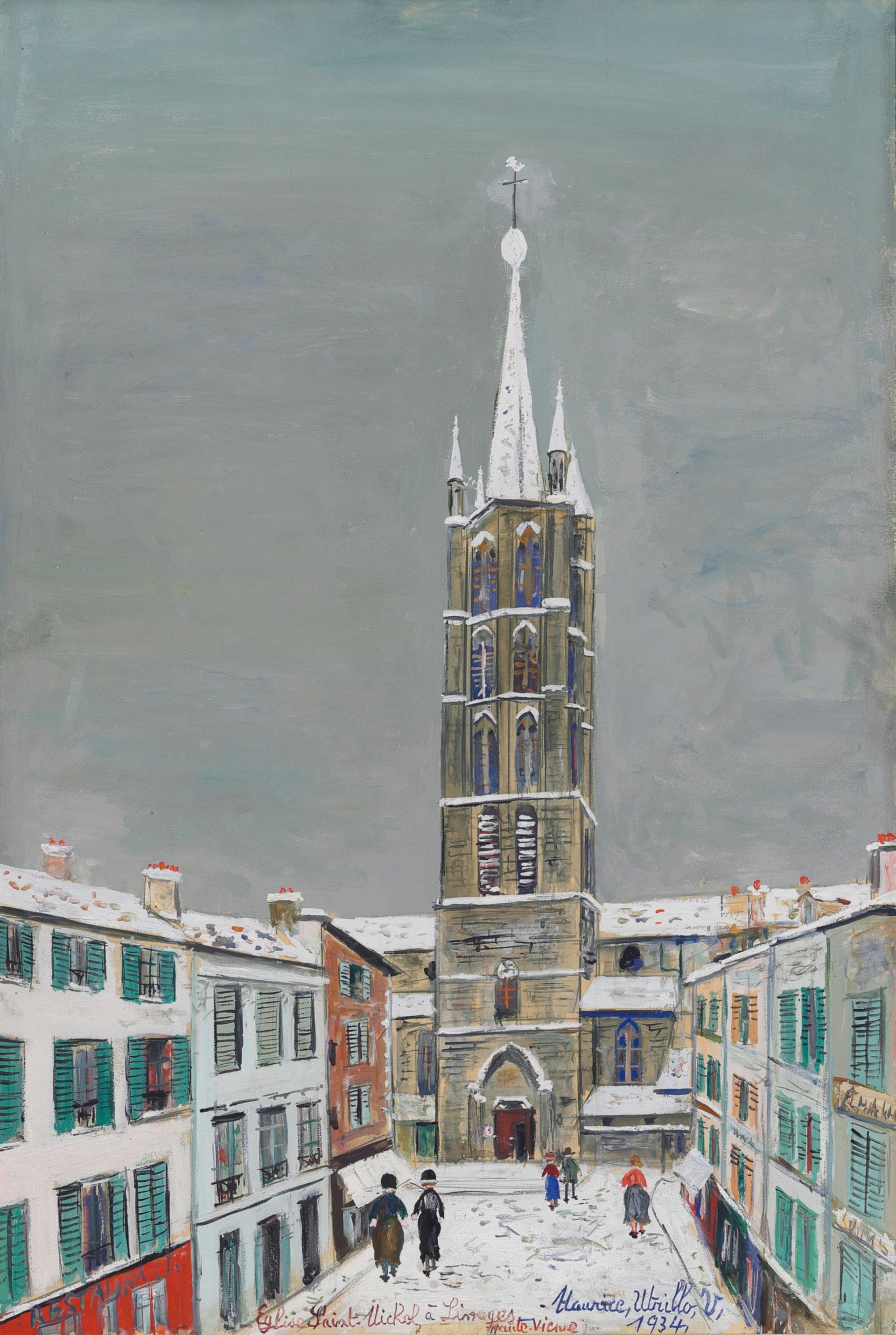 Église Saint-Michel, Limoges - Maurice Utrillo