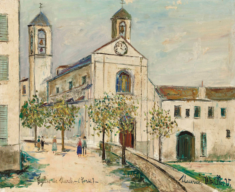 Église de Murato, Corse (1942) - Maurice Utrillo