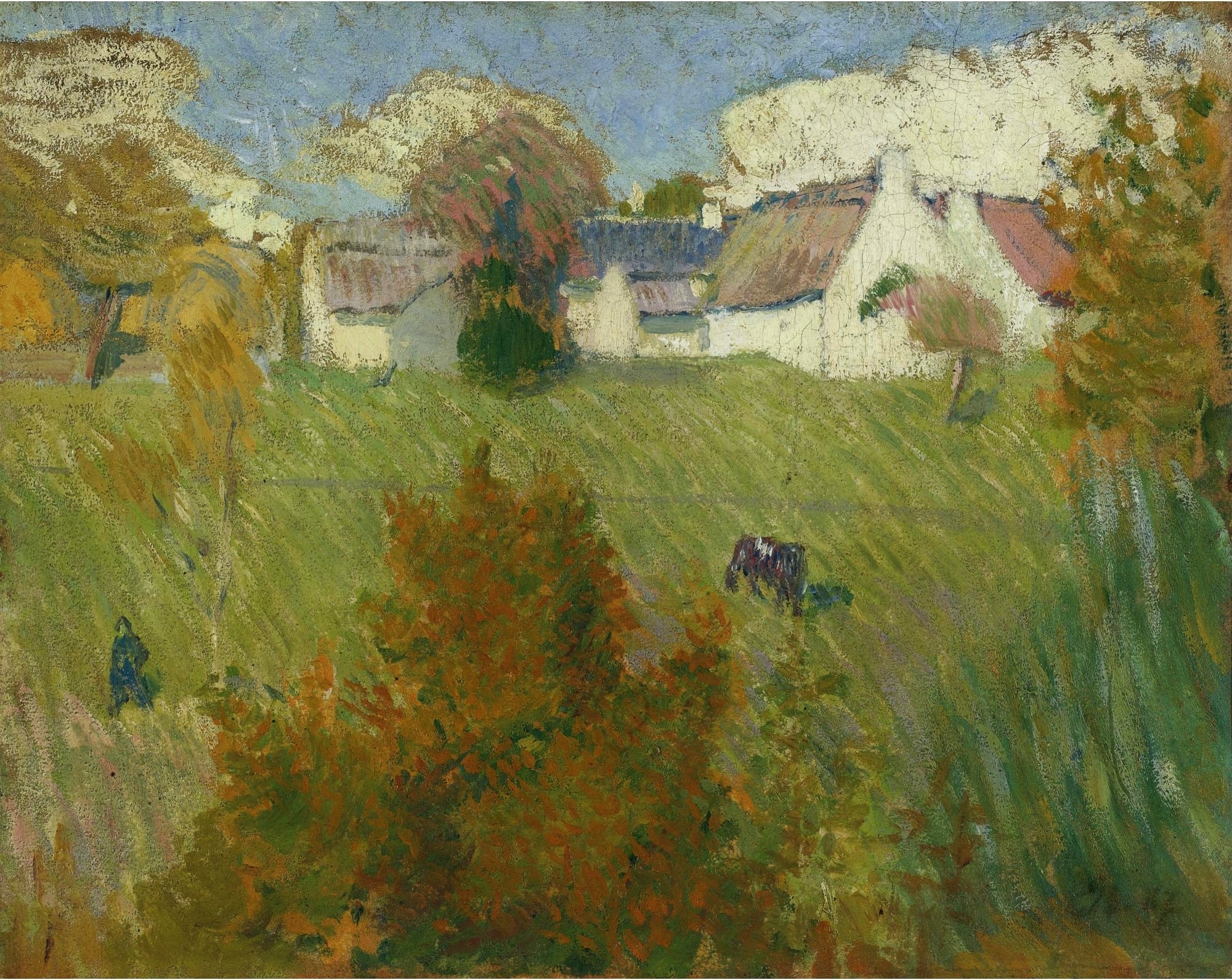 Ferme à Pont-Aven - Émile Bernard
