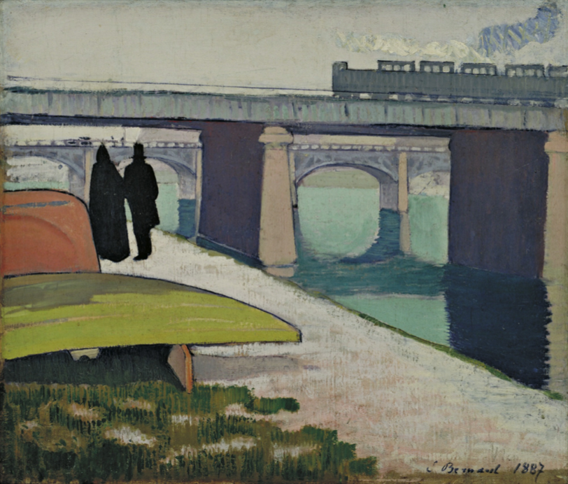 Ponts de fer à Asnières - Émile Bernard