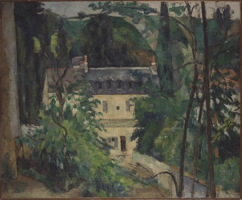 Paysage, environs de Pontoise - Paul Cézanne