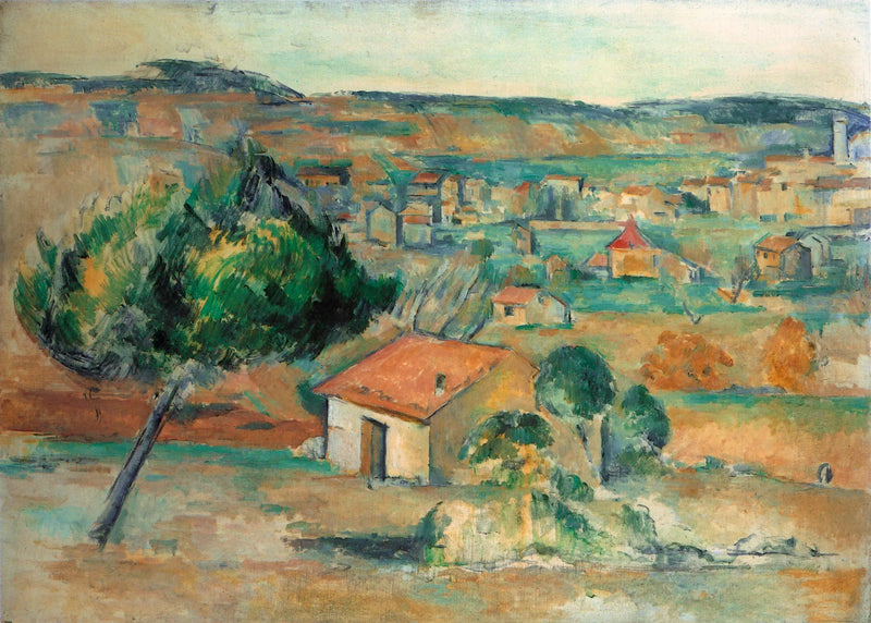 Gardanne vu du Claou - Paul Cézanne