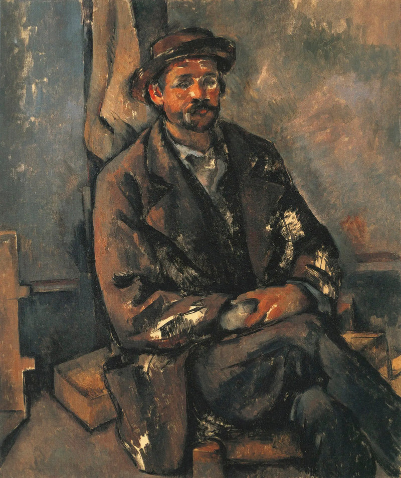 Paysan assis - Paul Cézanne
