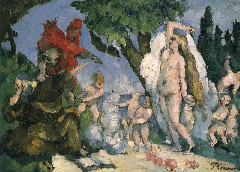 La Tentation de saint Antoine - Paul Cézanne
