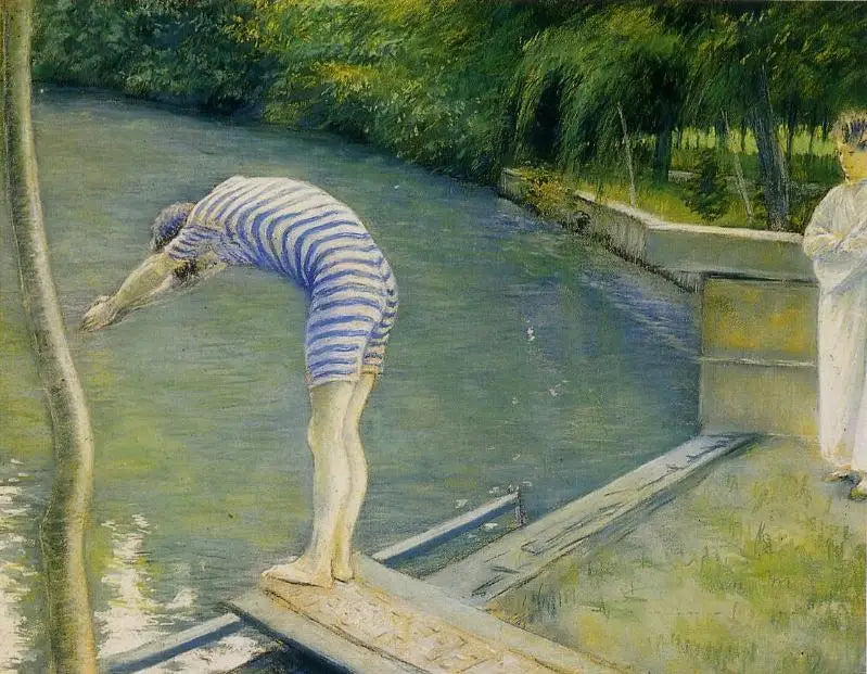 Le Nageur - Gustave Caillebotte