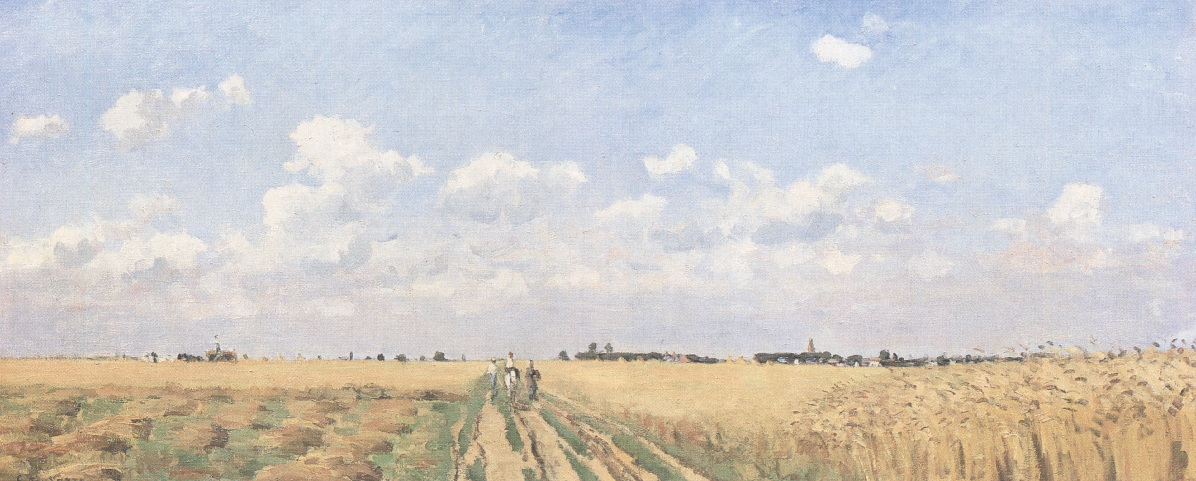 Reproduction du tableau « L´été - Camille Pissarro » par Alpha Reproduction en peinture à l’huile