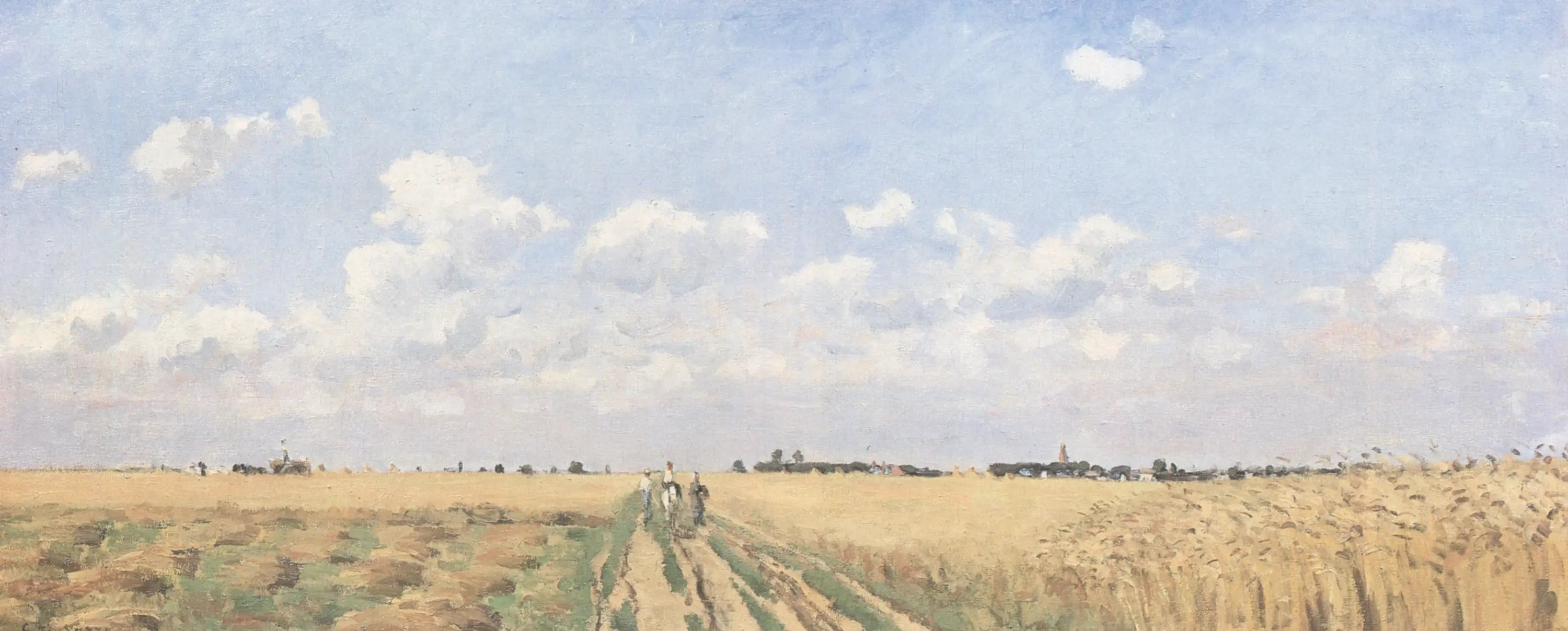 Reproduction du tableau « L´été - Camille Pissarro » par Alpha Reproduction en peinture à l’huile
