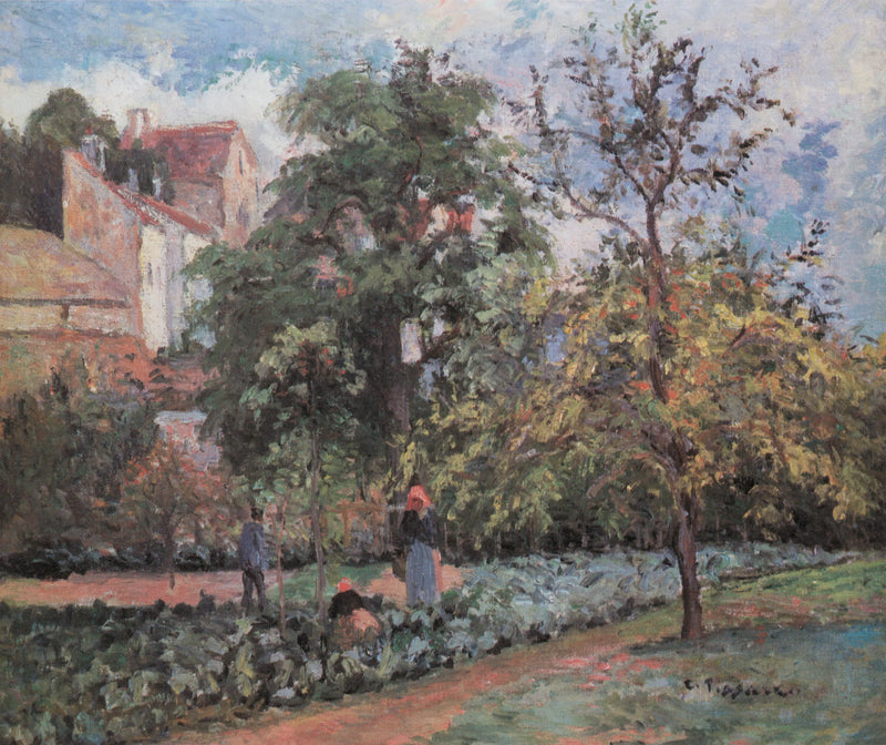 Le Verger à Maubuisson, Pontoise - Camille Pissarro