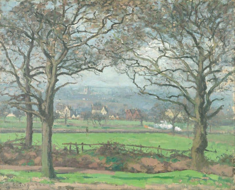 Près de Sydenham Hill - Camille Pissarro