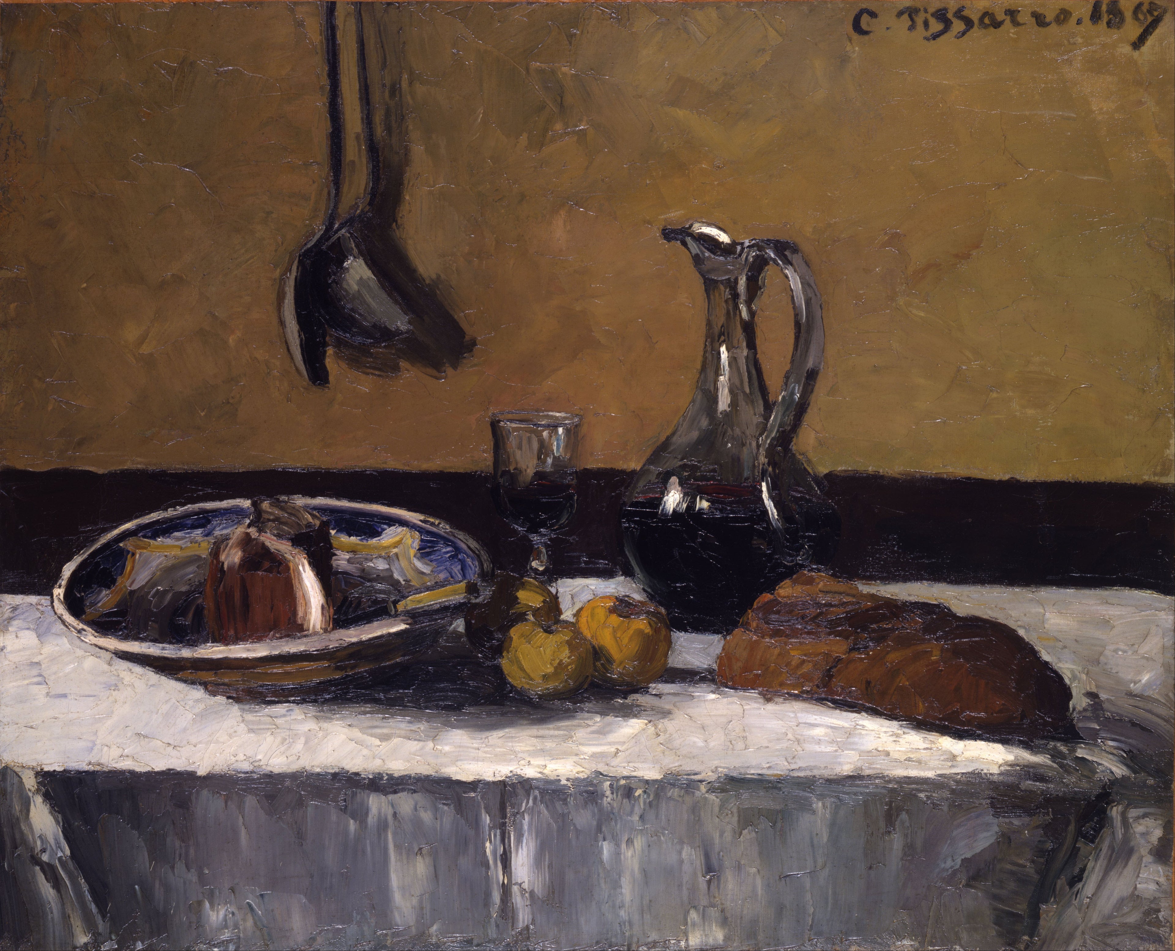 Reproduction du tableau « Nature morte - Camille Pissarro » par Alpha Reproduction en peinture à l’huile