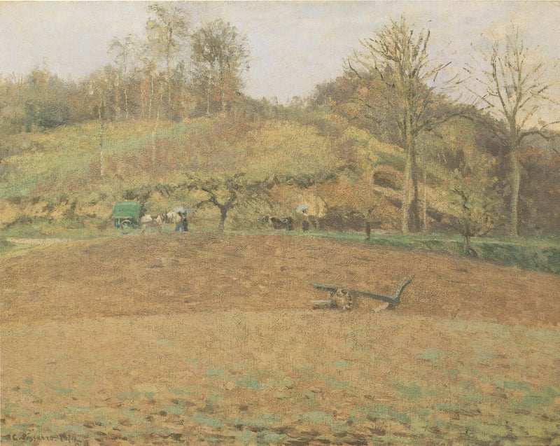Terres labourées - Camille Pissarro
