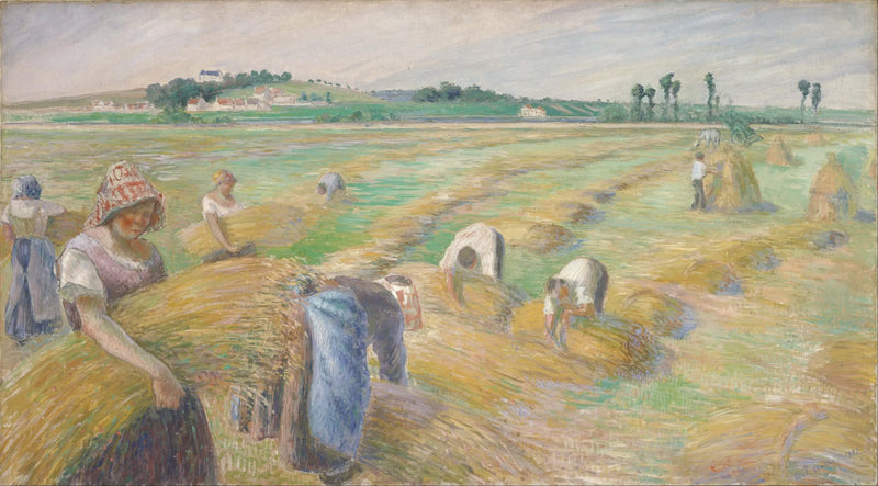 La récolte - Camille Pissarro