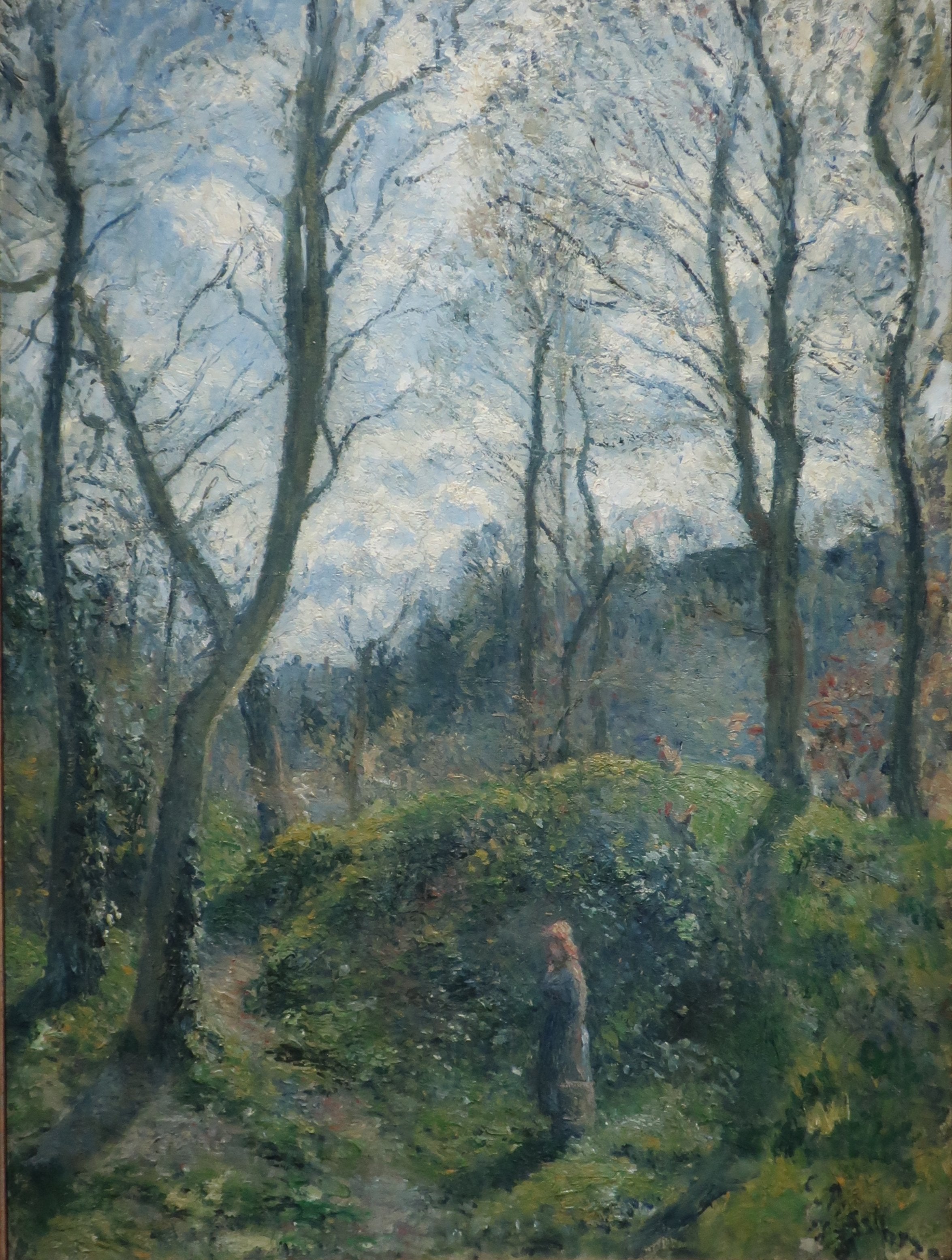 Reproduction du tableau « Scène sous-marine. Printemps - Camille Pissarro » par Alpha Reproduction en peinture à l’huile