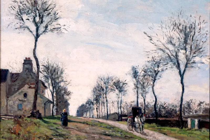 La route de Marly - Camille Pissarro