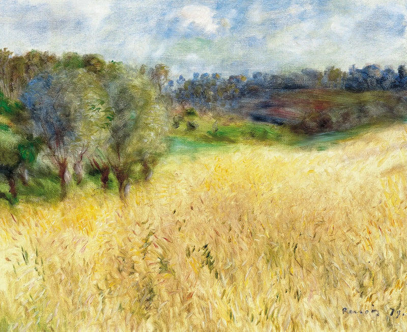 Champ de blé - Pierre-Auguste Renoir