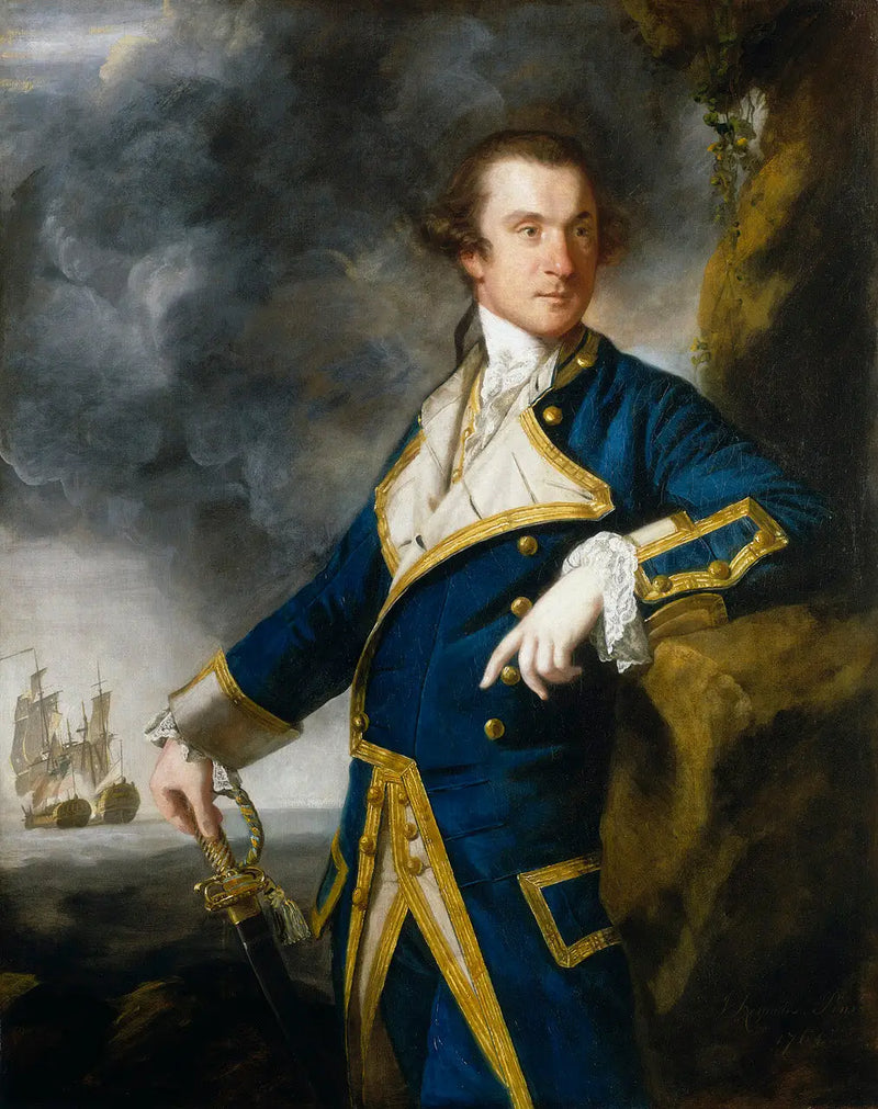 Capitaine Alexander Hood, 1726-1814 - Joshua Reynolds