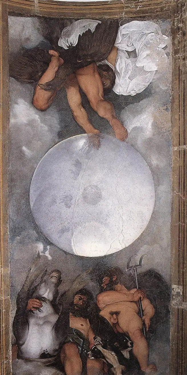 Reproduction du tableau « Jupiter, Neptune et Pluton - Le Caravage » par Alpha Reproduction en peinture à l’huile