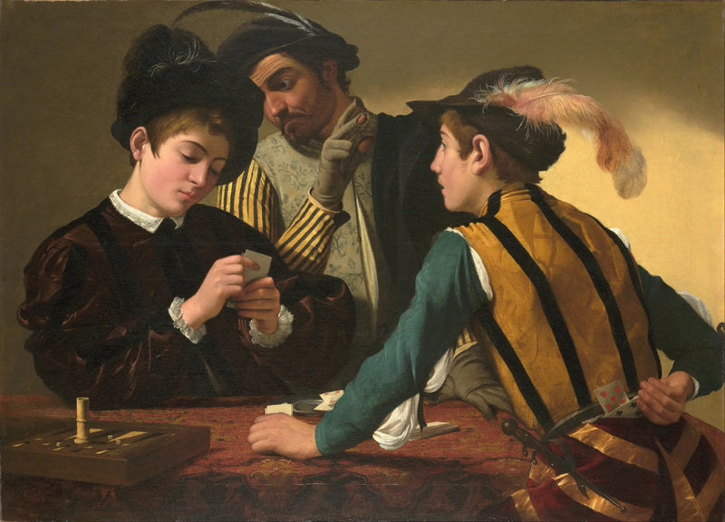 Les Tricheurs - Le Caravage