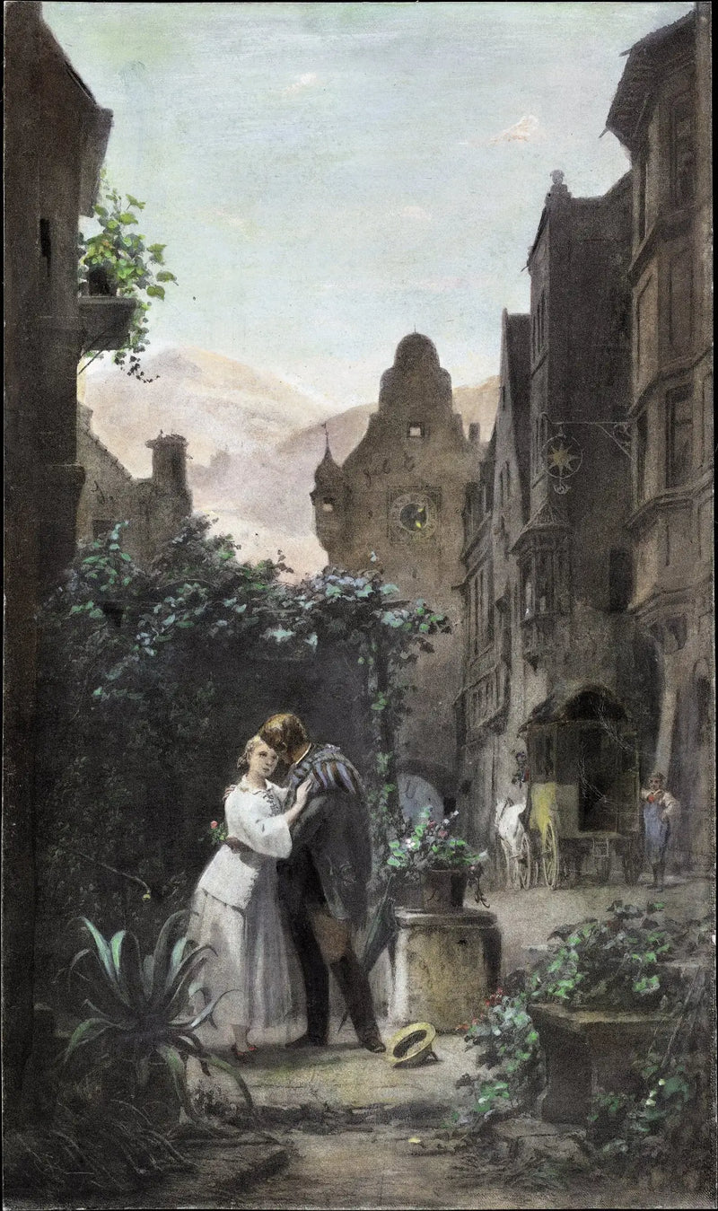 Adieu - Carl Spitzweg