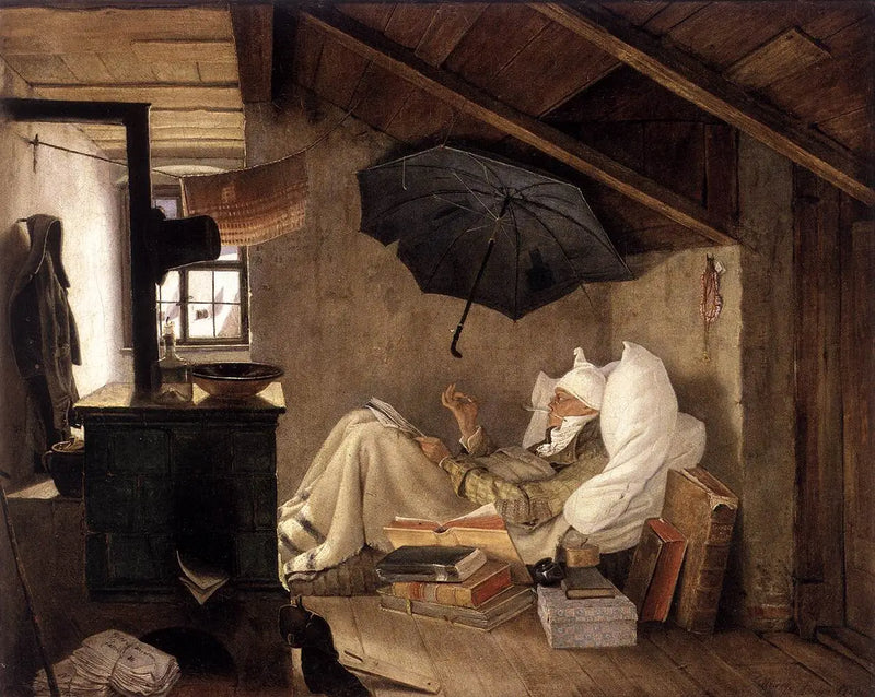 Le pauvre poète - Carl Spitzweg