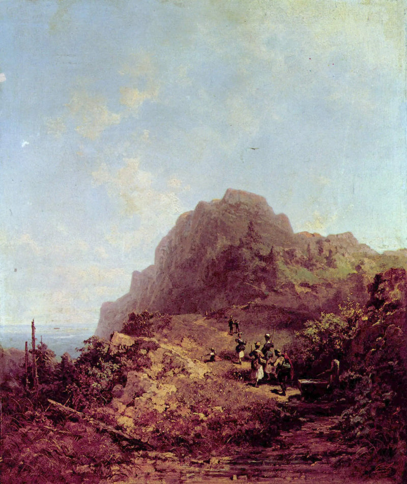 Randonnée en montagne - Carl Spitzweg