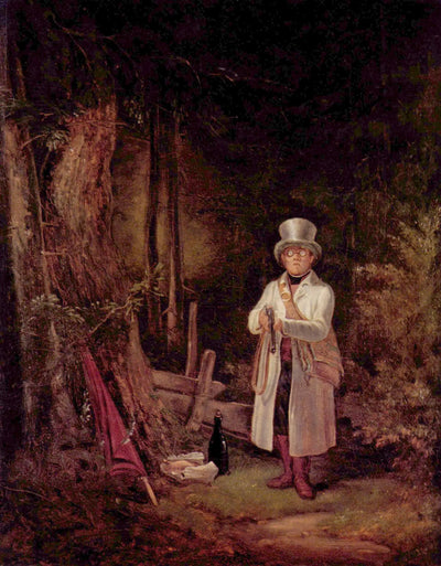Le chasseur du dimanche - Carl Spitzweg - Alpha Reproduction