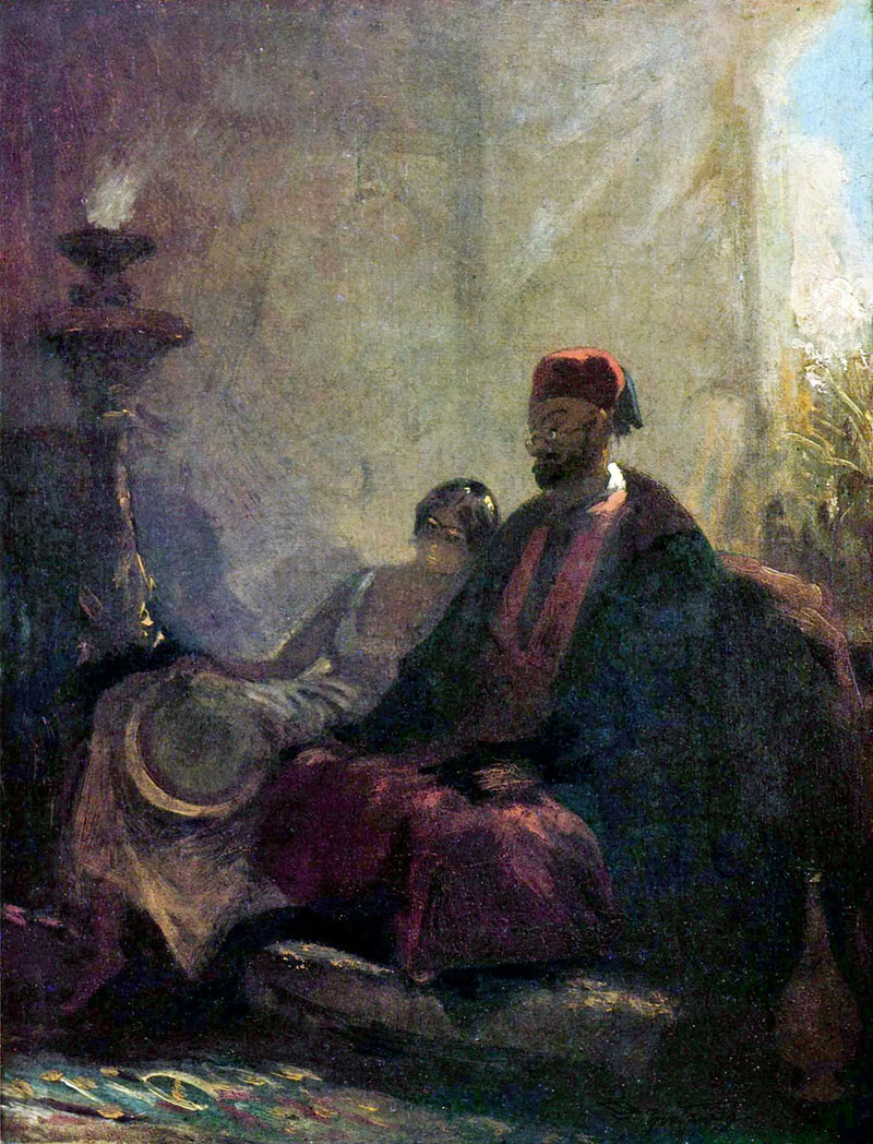 Au harem - Carl Spitzweg