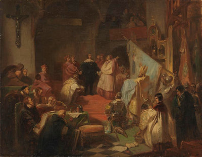 Fondation de la Ligue par le duc Maximilien Ier de Bavière - Karl von Piloty