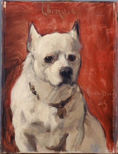 Le chien "chinois" - Carolus-Duran