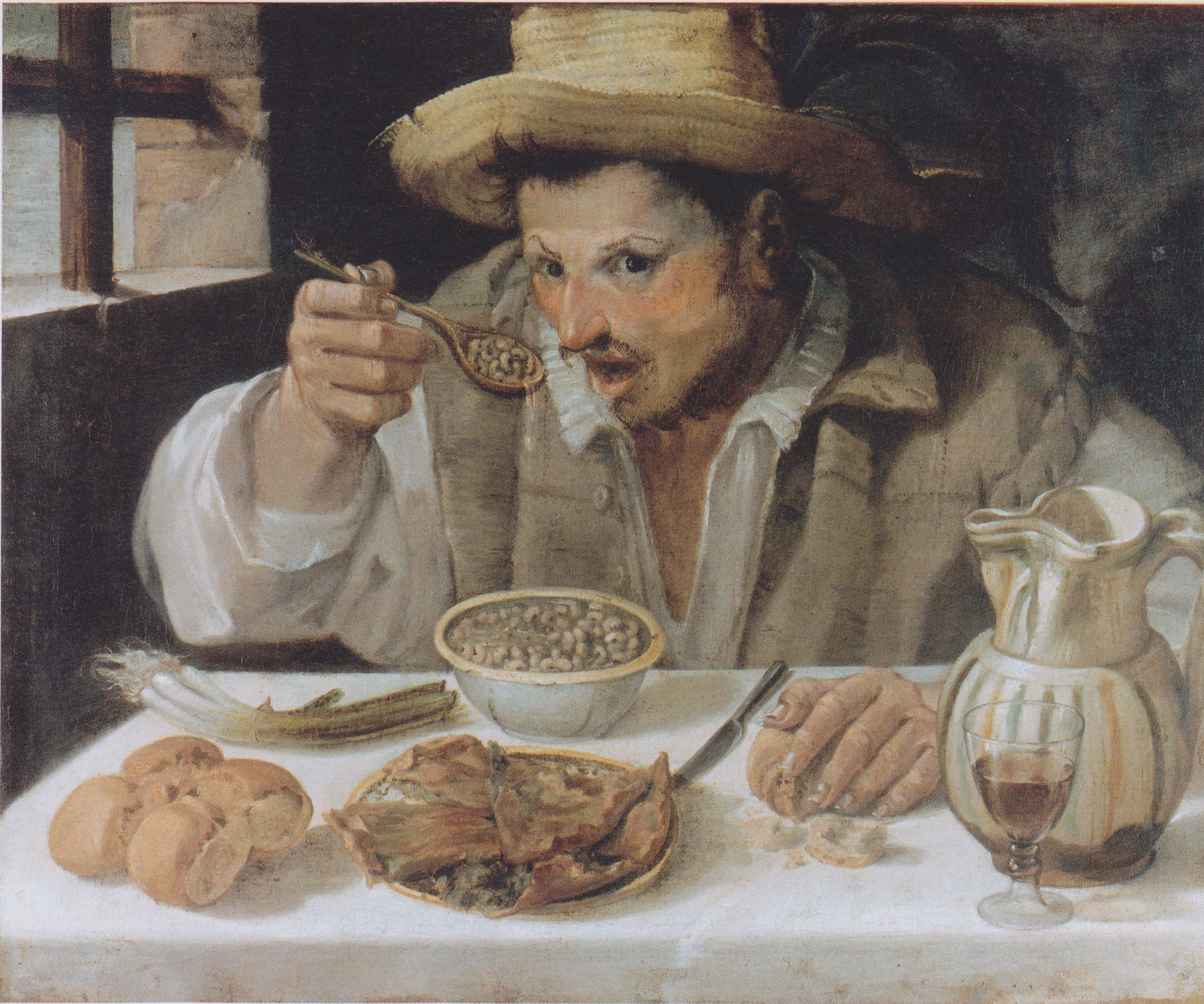 Le Mangeur de haricots - Annibale Carracci