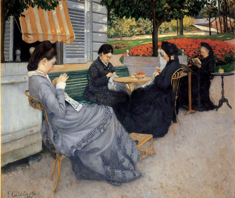 Portraits à la campagne - Gustave Caillebotte